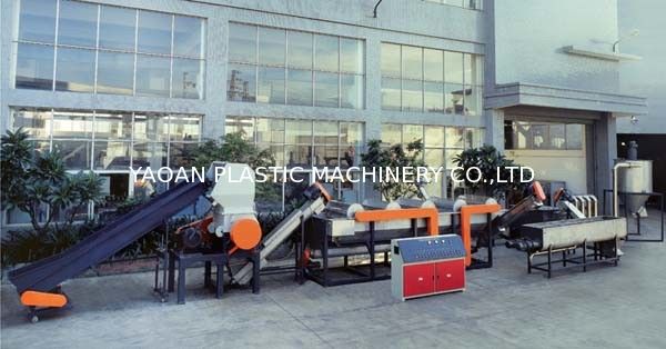 SUS304 Stainless Steel Plastic Recycling Pellet Machine OEM / ODM Available