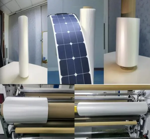 Σημείο εισόδου της EVA τρία ταινιών στρώματα μηχανών εξώθησης, που χρησιμοποιούνται για την ηλιακή κατασκευή ενθυλάκωσης Cellpanel