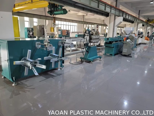 Ηλεκτρική μηχανή κατασκευής σωλήνων PVC PE με ενιαίο τοίχωμα με αναστρέψιμο ABB