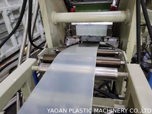 Θερμική πλαστική μηχανή εξώθησης φύλλων 15mm TPU αφρίζοντας για τα αθλητικά παπούτσια